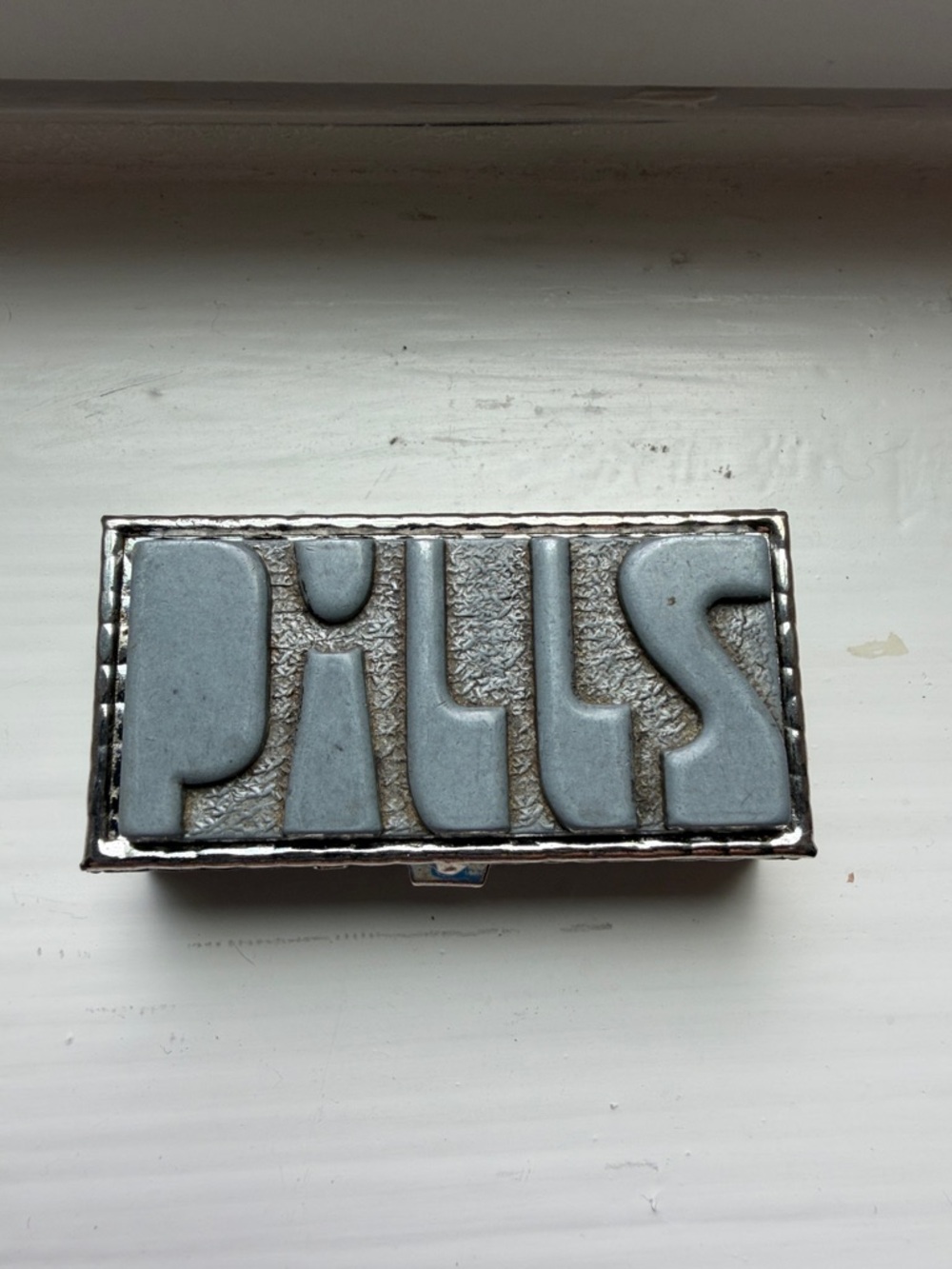 Vintage Pills box